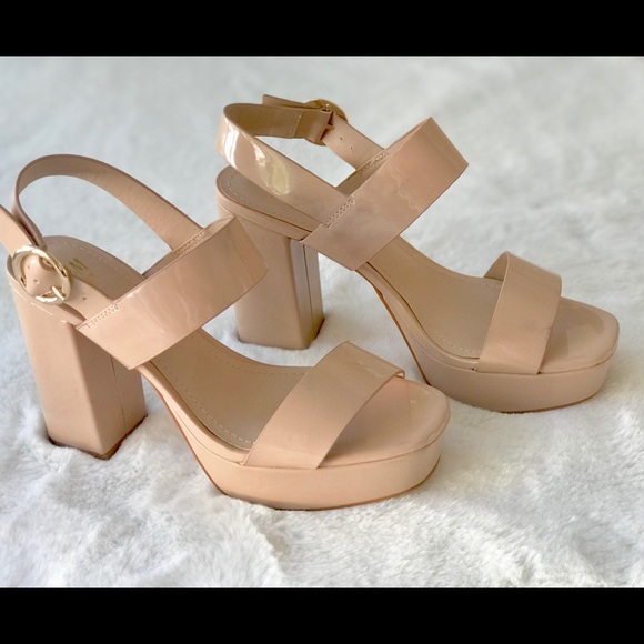 H&M nude platform sandals - Picture 4 of 5